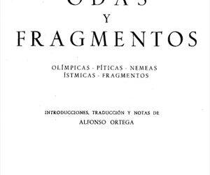 Odas y Fragmentos